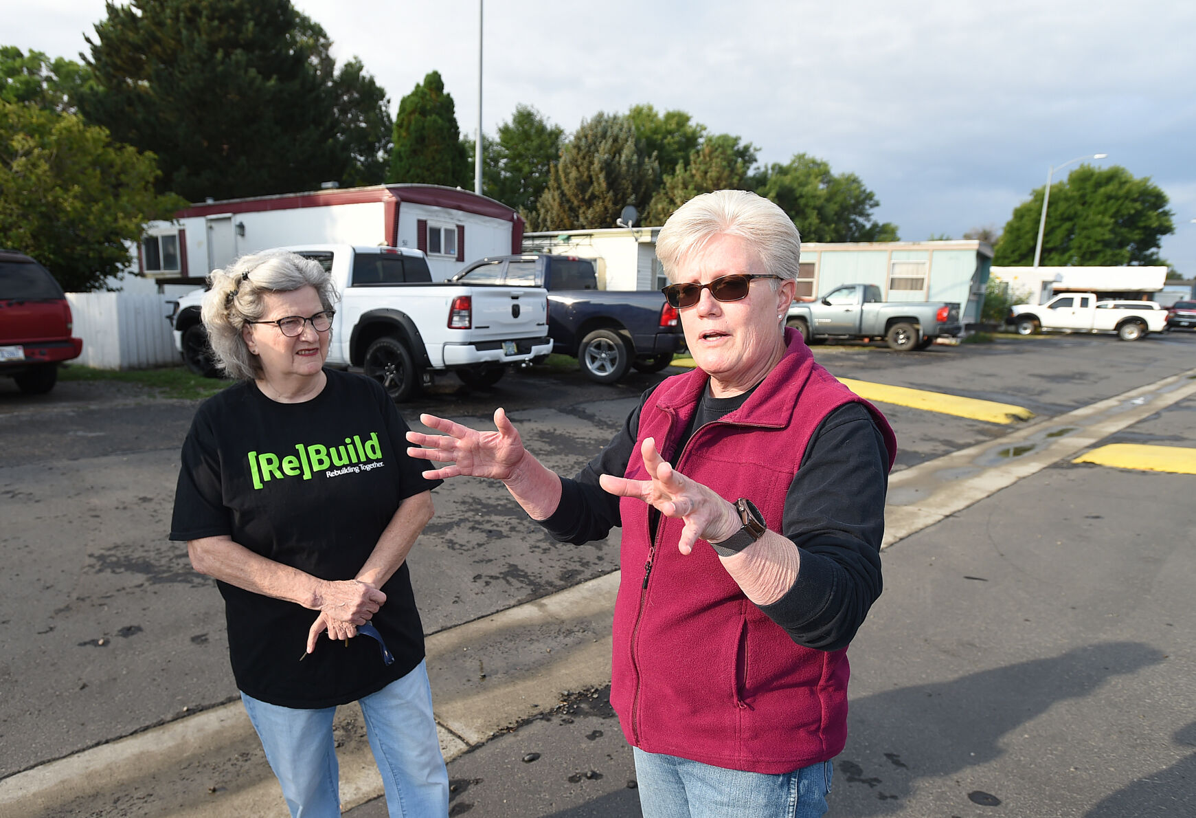 Community mobile home park